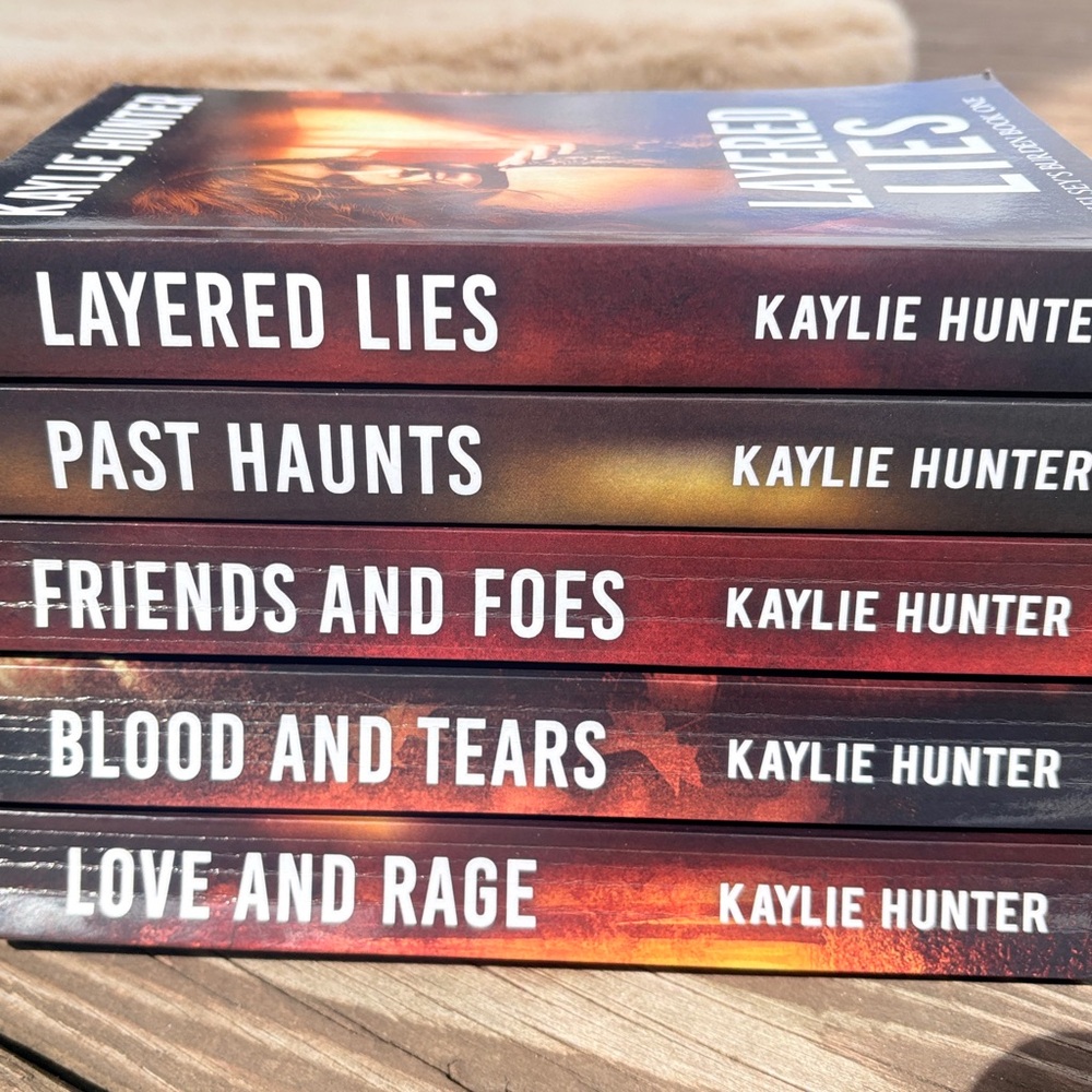 Book Bundle 5 paperback books from the Burden Series by Kaylie Hunter